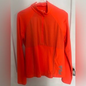 Fila Running Shirt with matching sports bra.